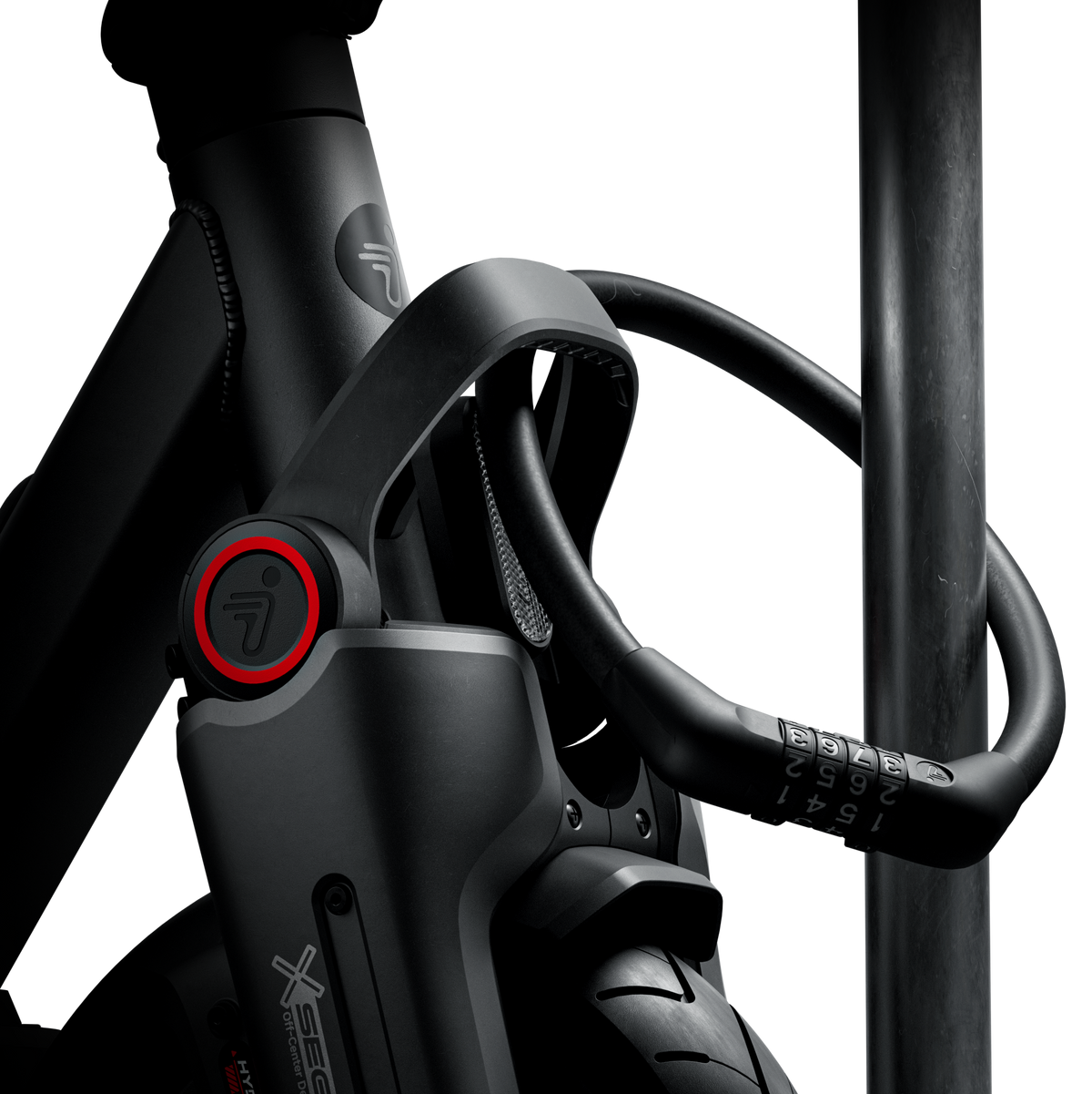 Adult electric scooter 2000 W with 80 km range and hydraulic suspension - view 12