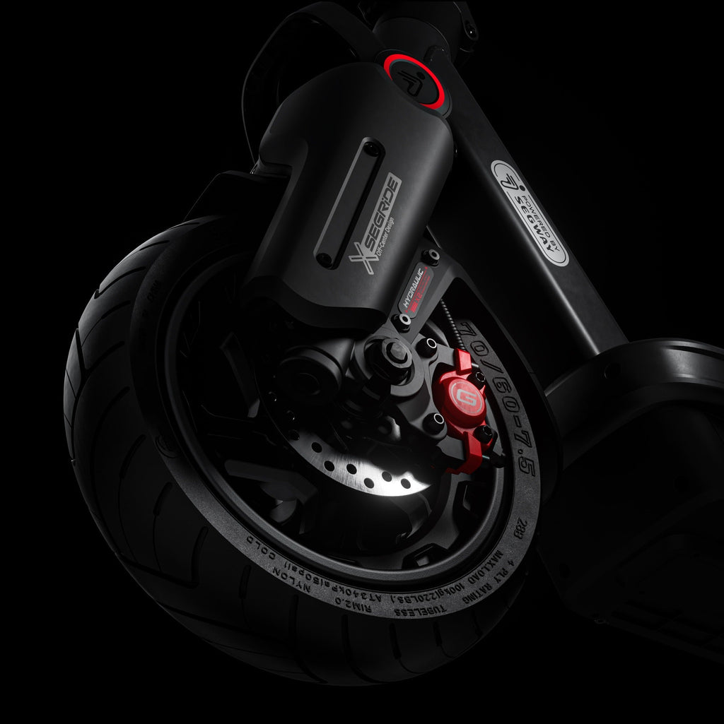 Adult electric scooter 2000 W with 80 km range and hydraulic suspension - view 15