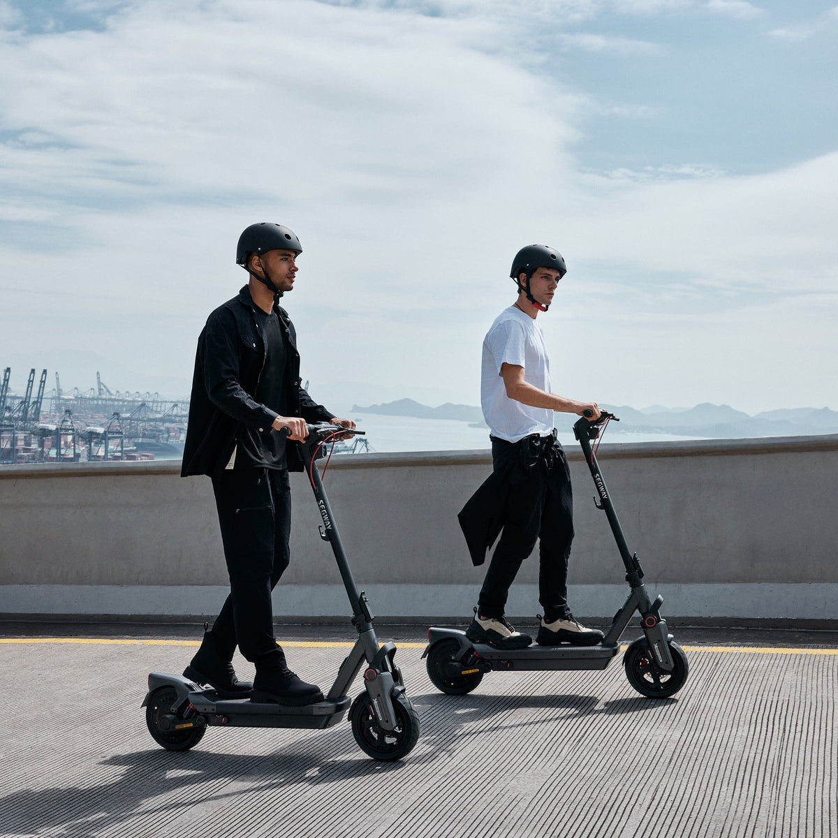 Adult electric scooter 2000 W with 80 km range and hydraulic suspension - view 19