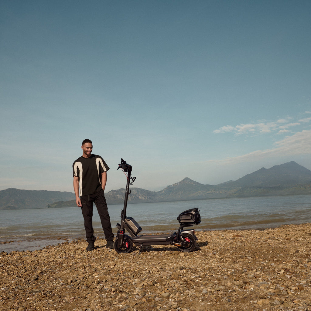 Adult electric scooter 2000 W with 80 km range and hydraulic suspension - view 20
