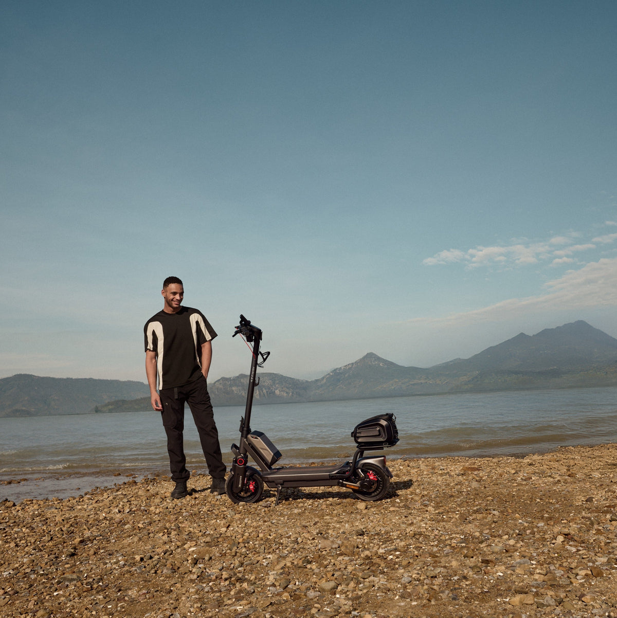 Adult electric scooter 2000 W with 80 km range and hydraulic suspension - view 20