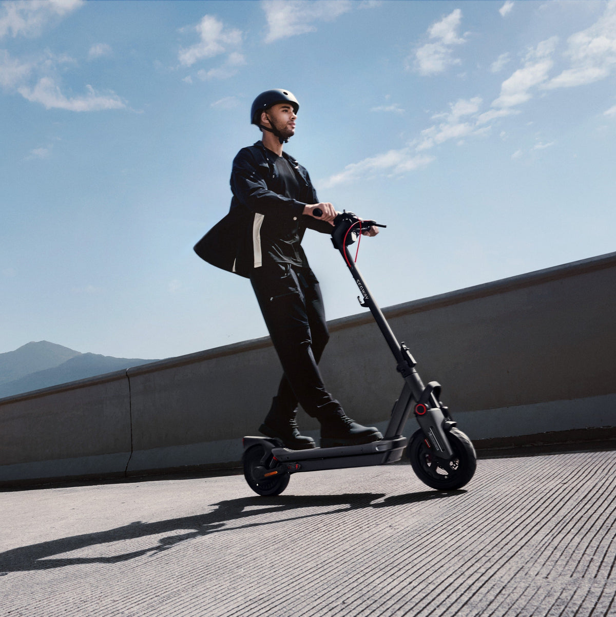 Adult electric scooter 2000 W with 80 km range and hydraulic suspension - view 23