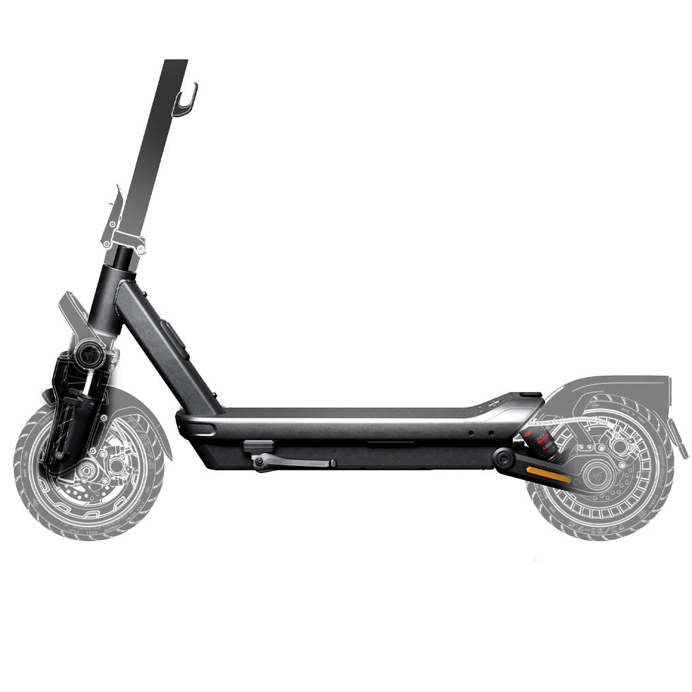 Adult electric scooter 2000 W with 80 km range and hydraulic suspension - view 8