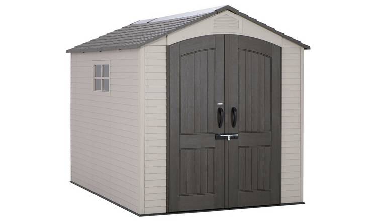 Apex Roof Plastic Resin Garden Shed 2.1 x 2.9 m (7 x 9.5 ft) - image 1