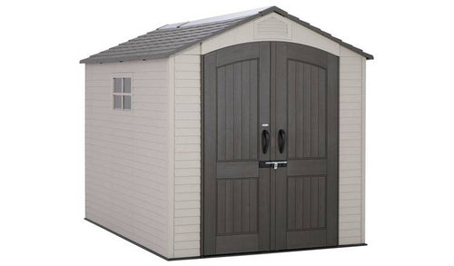 Apex Roof Plastic Resin Garden Shed 2.1 x 2.9 m (7 x 9.5 ft) - image 1