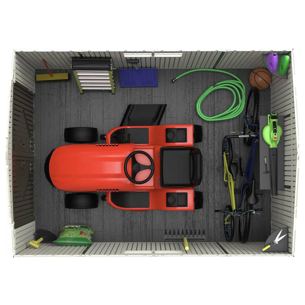 Apex Roof Plastic Resin Garden Shed 2.1 x 2.9 m (7 x 9.5 ft) - image 9