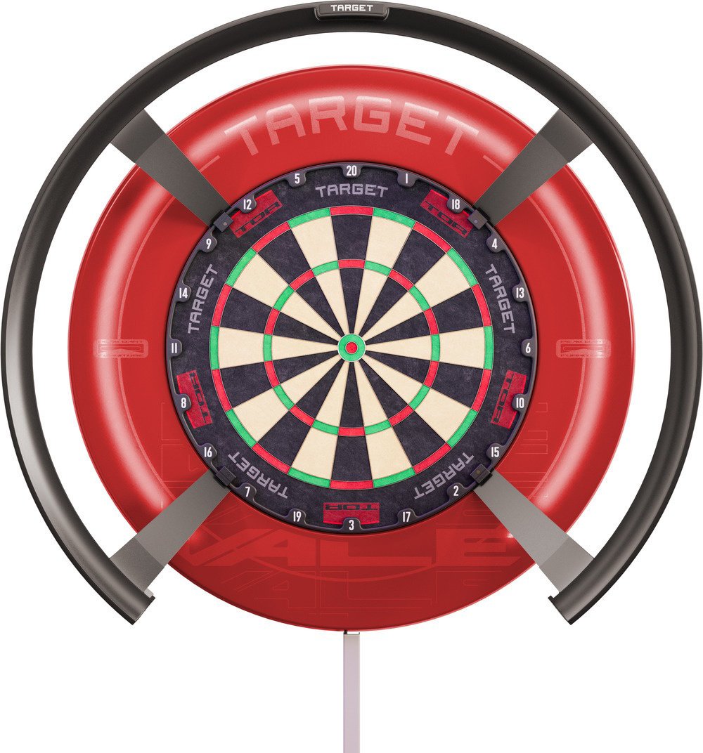 Automatic dart scoring system with four HD cameras and LED light ring - view 4