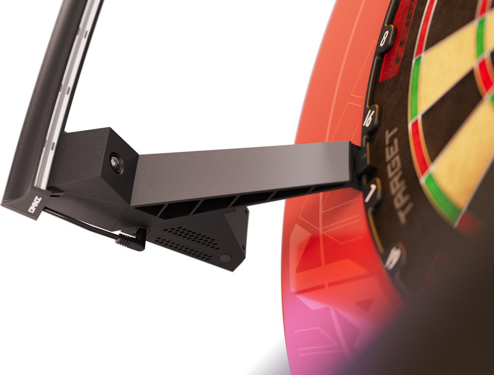 Automatic dart scoring system with four HD cameras and LED light ring - view 5
