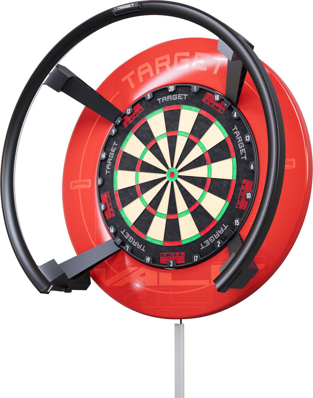 Automatic dart scoring system with four HD cameras and LED light ring - view 6
