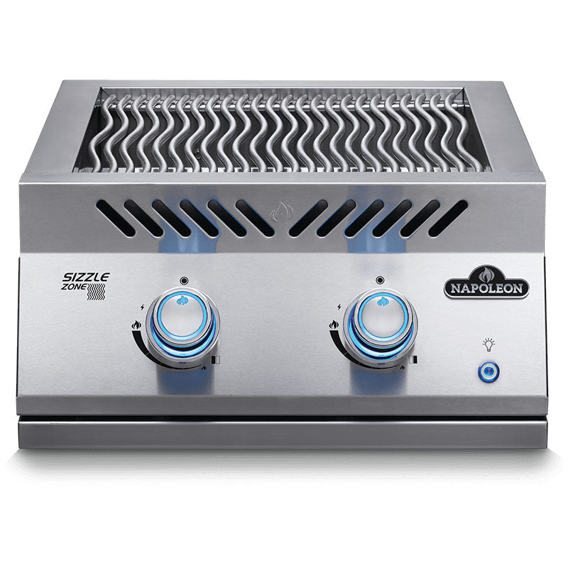 Built-In Dual Infrared Side Burner 46 cm (18 in) - Stainless Steel - image 1