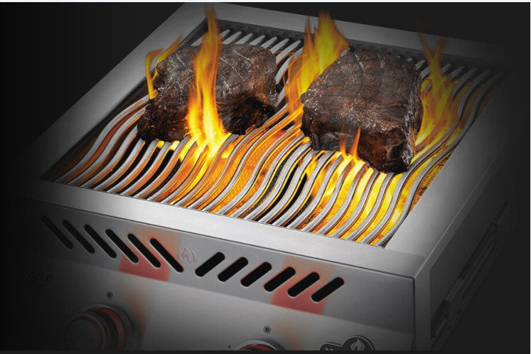 Built-In Dual Infrared Side Burner 46 cm (18 in) - Stainless Steel - image 2
