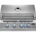 Built-in gas barbecue 81 cm with rear infrared rotisserie burner