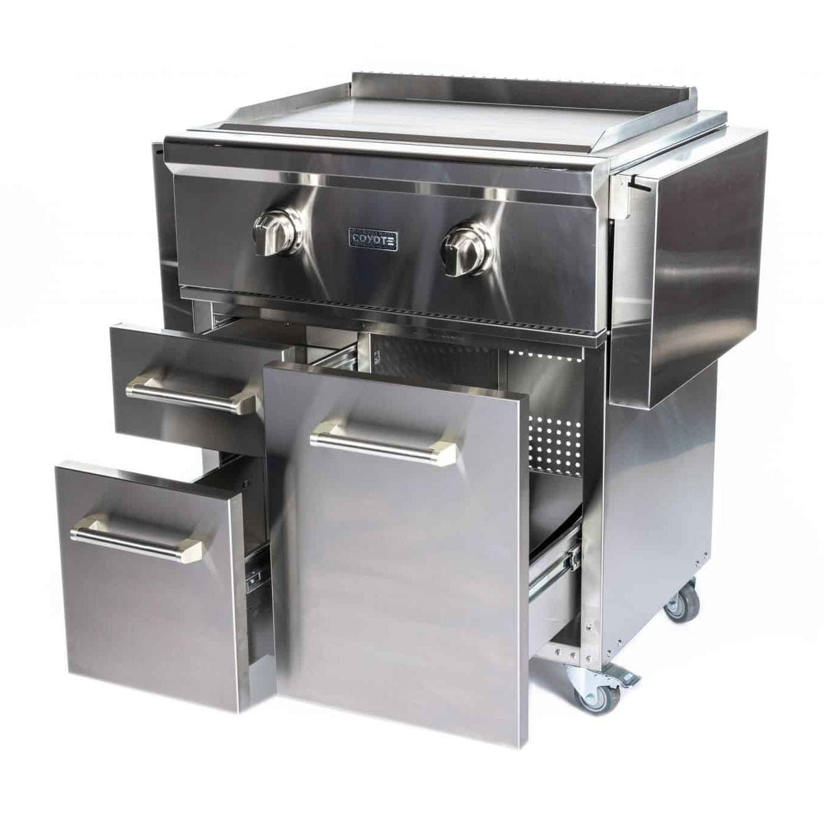 Built-in gas flat top griddle 76 cm stainless steel - view 5