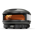 Compact Outdoor Gas Pizza Oven for 14 Inch Pizzas with Rolling Flame - Black - image 1