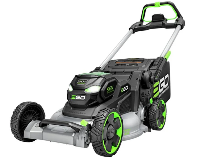 Cordless Self-Propelled Lawn Mower Aluminium Deck