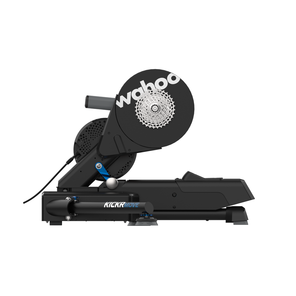 Direct-drive smart trainer with fore-aft motion and side-to-side sway - view 2