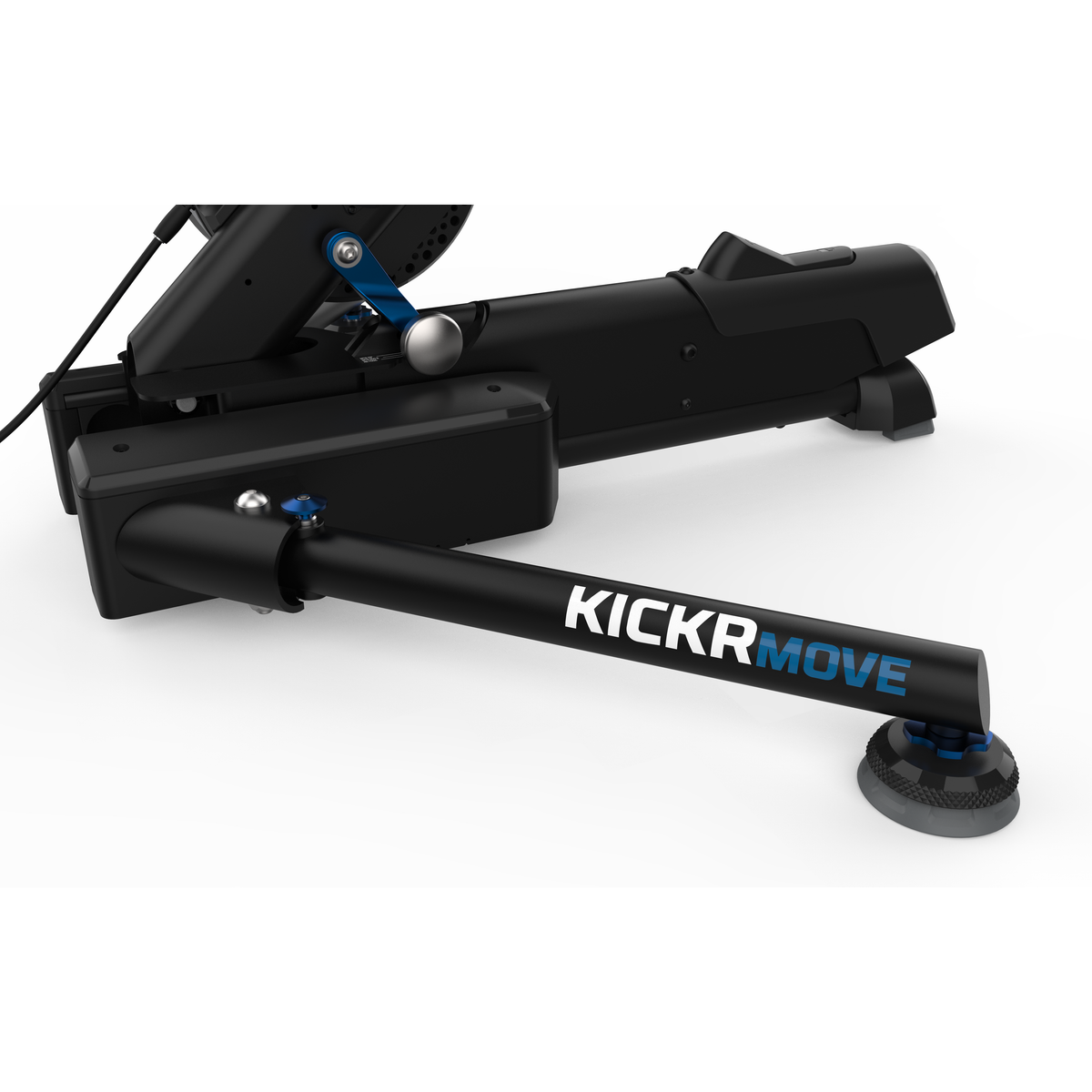 Direct-drive smart trainer with fore-aft motion and side-to-side sway - view 3