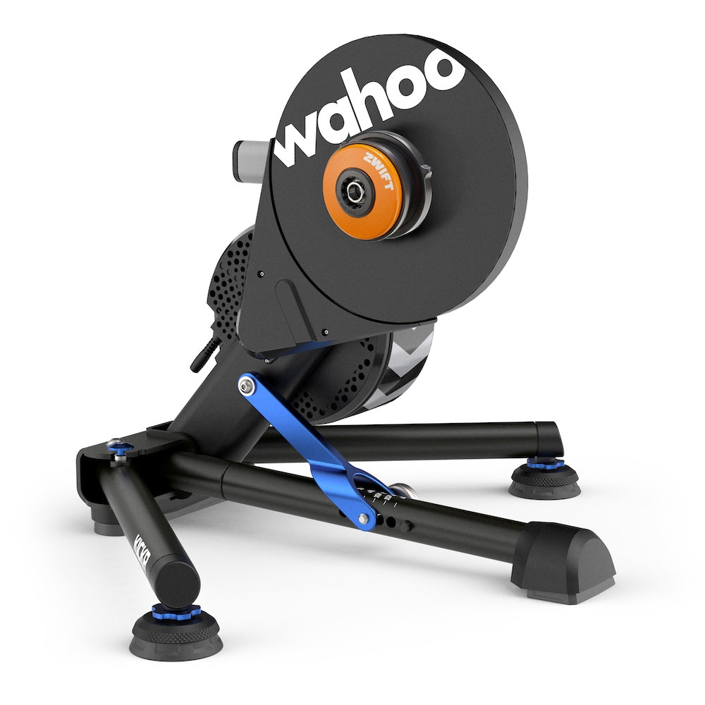 Direct-drive smart trainer with virtual shifting and handlebar shifter