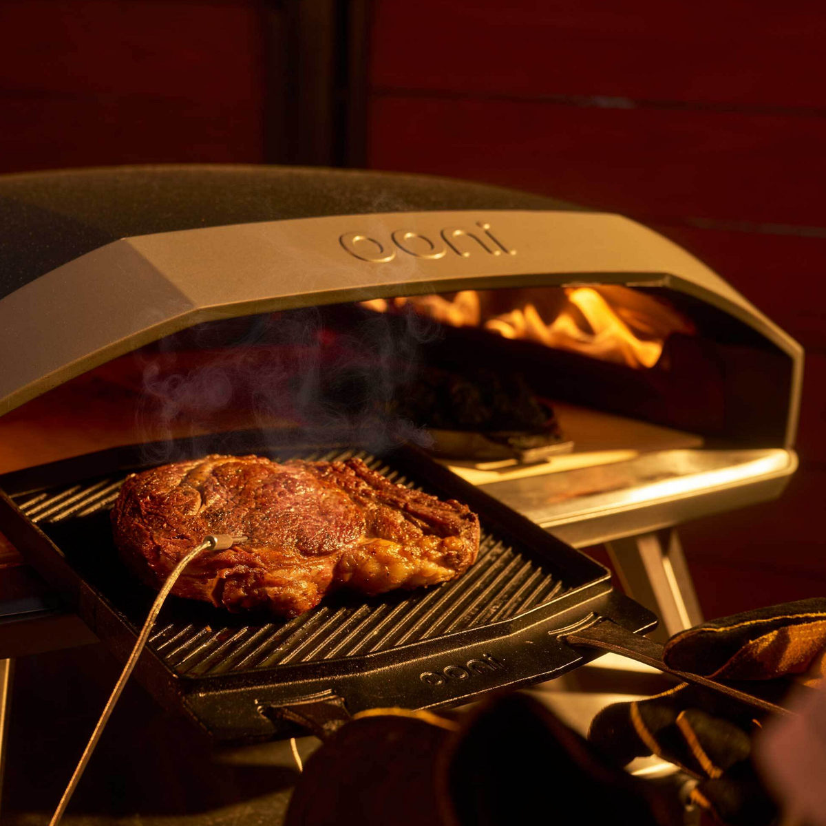 Dual-Burner Gas Pizza Oven 24 Inch Cooking Area with Bluetooth Temperature Hub - image 8