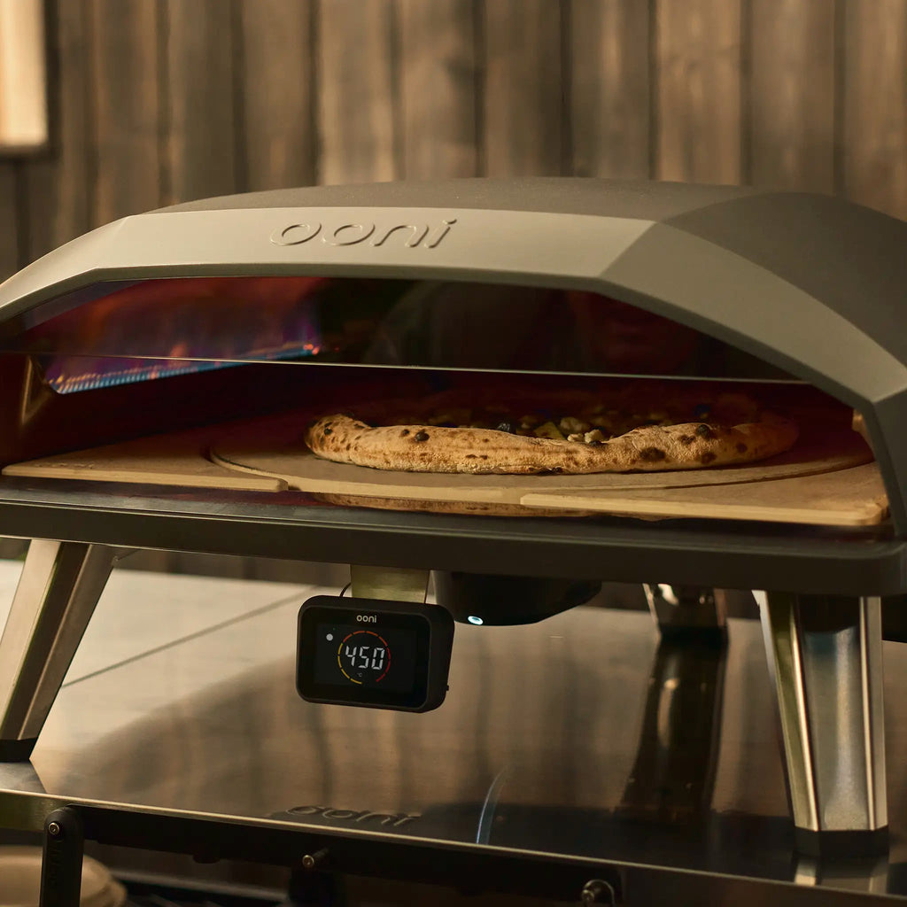 Dual-Burner Gas Pizza Oven 24 Inch with Rotating Pizza Stone Bundle - image 2