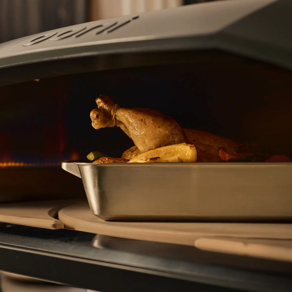 Dual-Burner Gas Pizza Oven 24 Inch with Rotating Pizza Stone Bundle - image 7