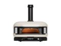 Extra-Large Wood, Gas and Charcoal Pizza Oven with Digital Display - Beige - image 1