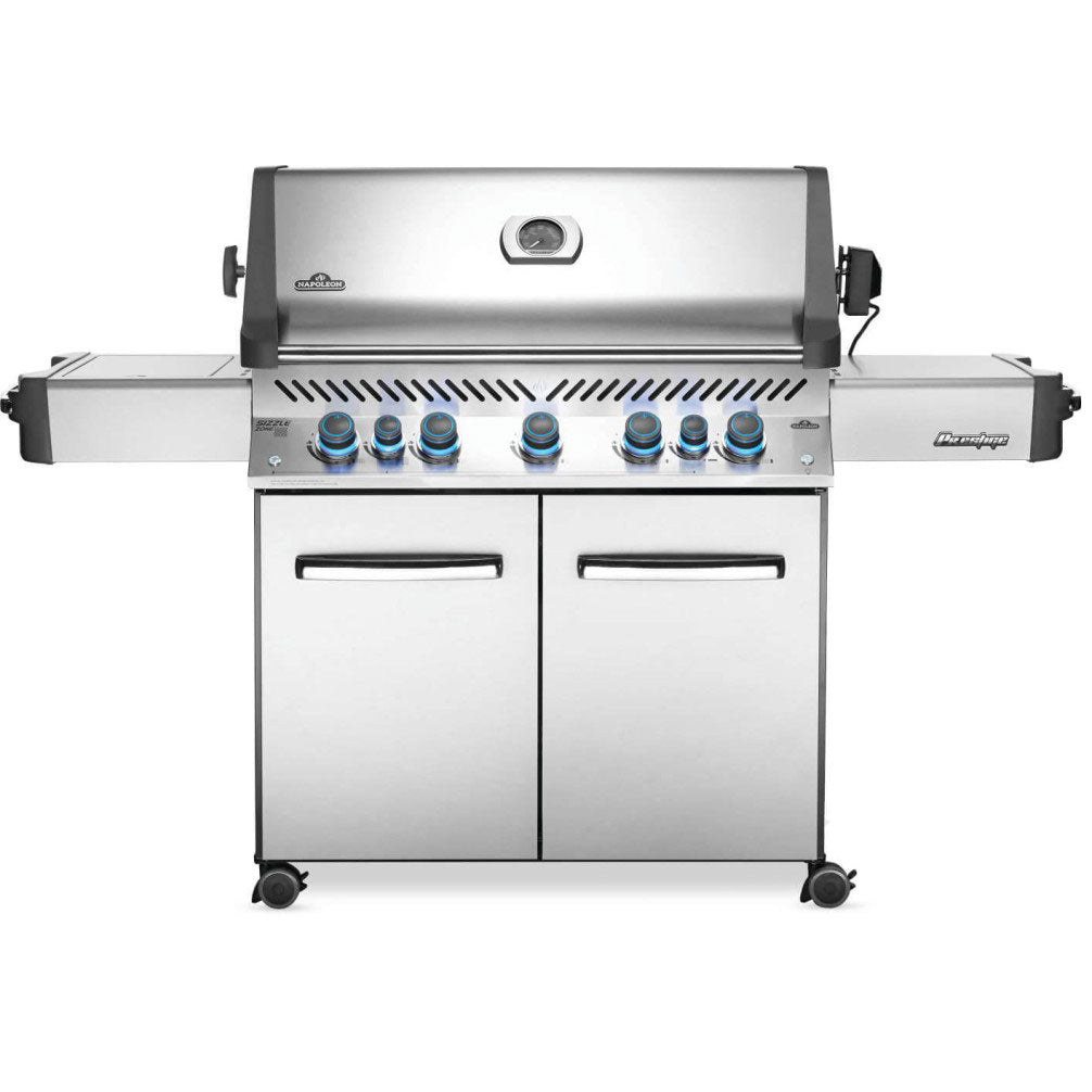 Five-Burner Stainless Steel Gas Barbecue 92,000 BTU with Rotisserie Kit - view 3