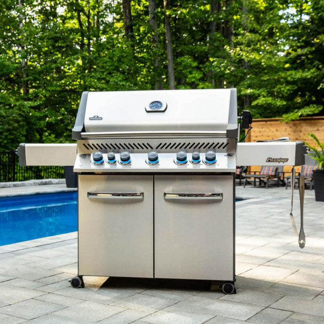 Five-Burner Stainless Steel Gas Barbecue 92,000 BTU with Rotisserie Kit - view 6