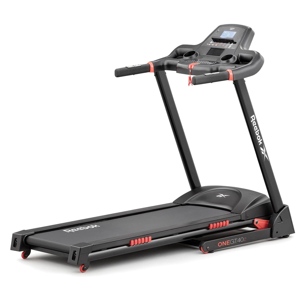 Folding treadmill with 2.0 HP motor, 18 km/h and 12-level incline
