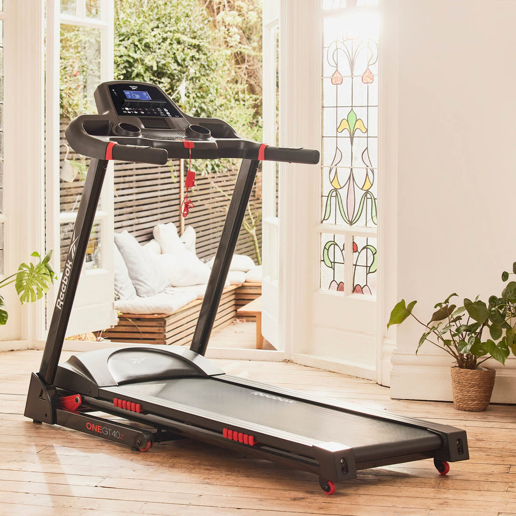Folding treadmill with 2.0 HP motor, 18 km/h and 12-level incline - view 7