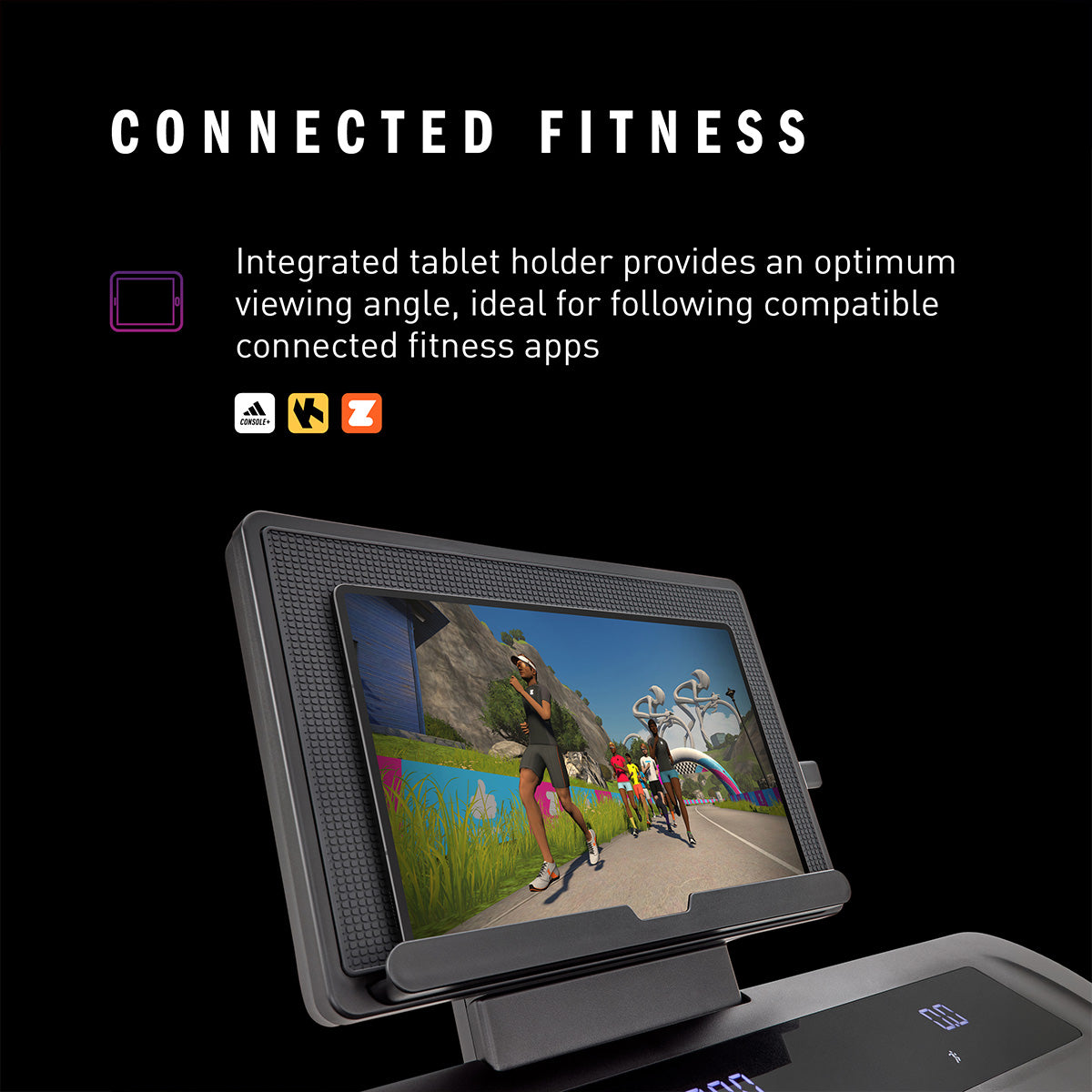 Folding treadmill with 2.5 HP motor, 19 km/h and 15-level incline - view 4