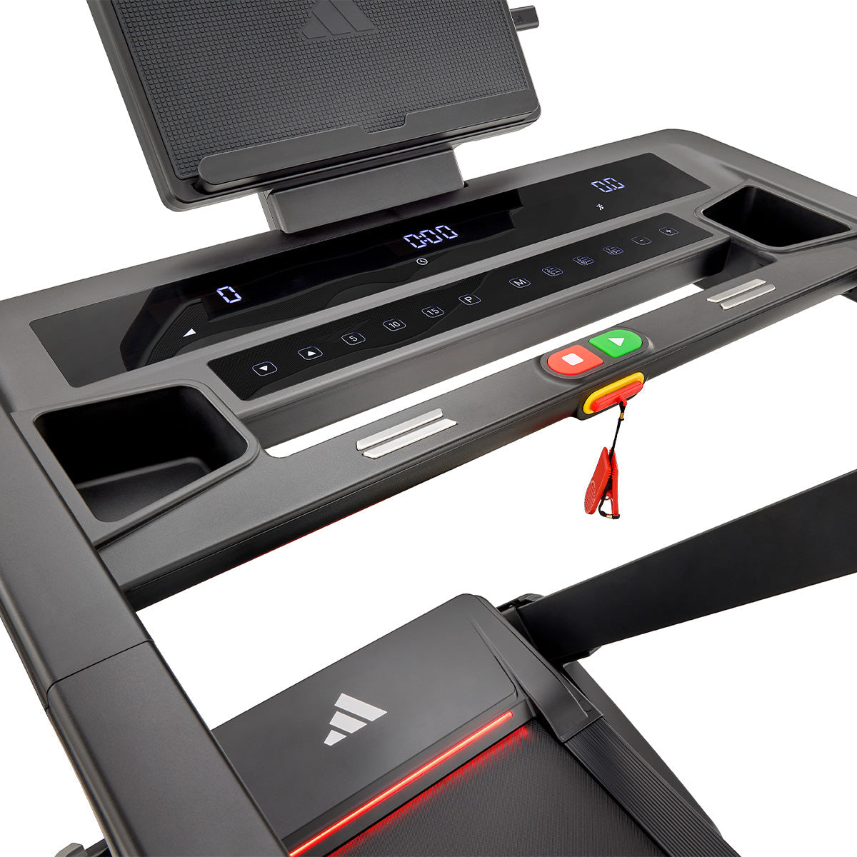 Folding treadmill with 2.5 HP motor, 19 km/h and 15-level incline - view 9