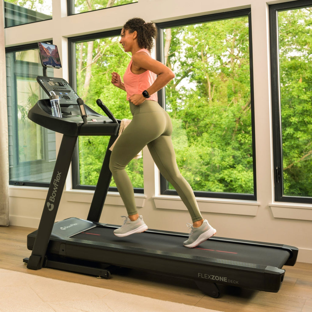 Folding treadmill with 20 km/h, 15% incline, speakers and fan - view 10