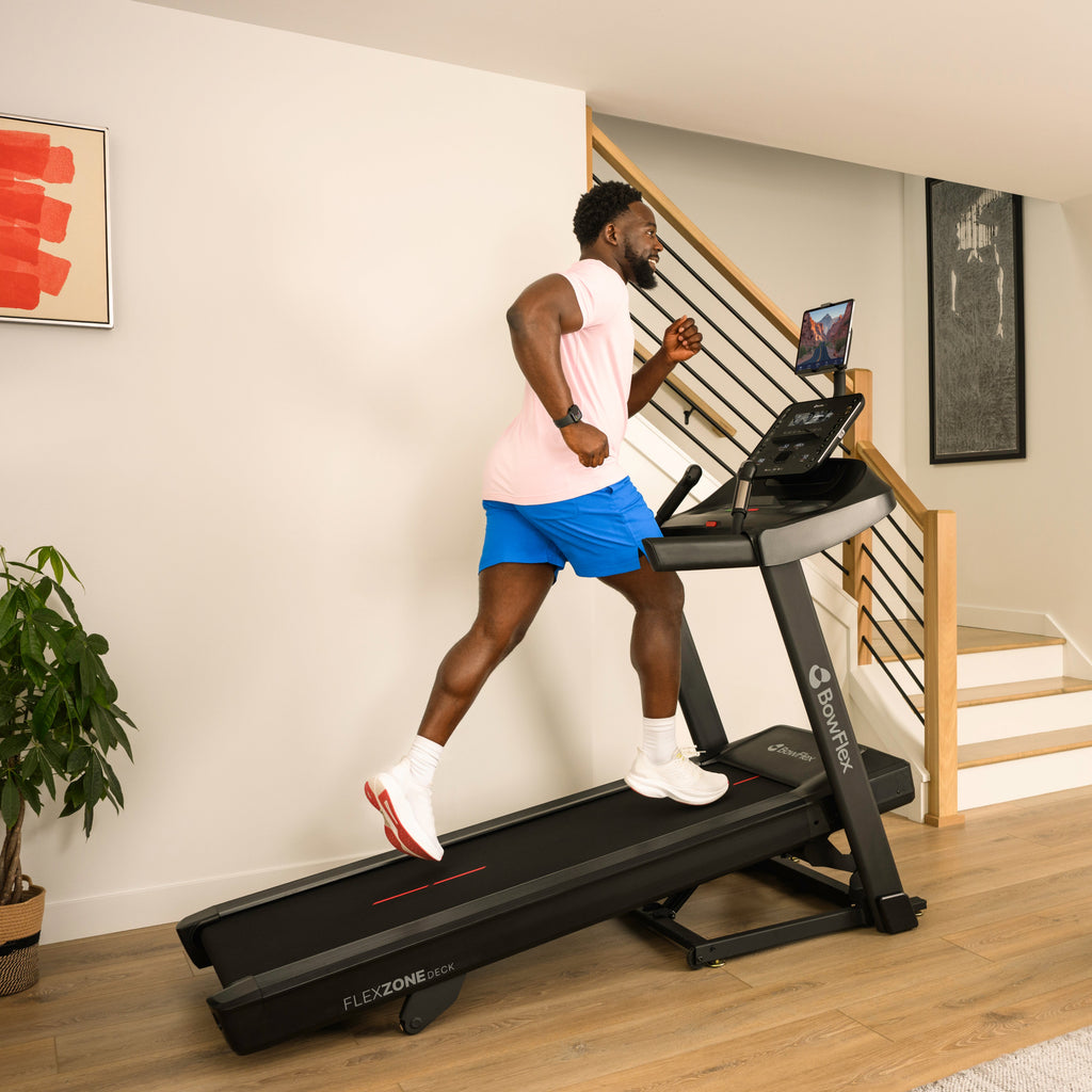 Folding treadmill with 20 km/h, 15% incline, speakers and fan - view 16