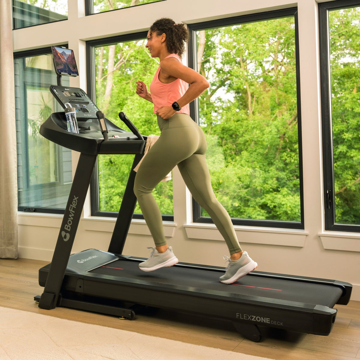 Folding treadmill with 20 km/h, 15% incline, speakers and fan - view 18