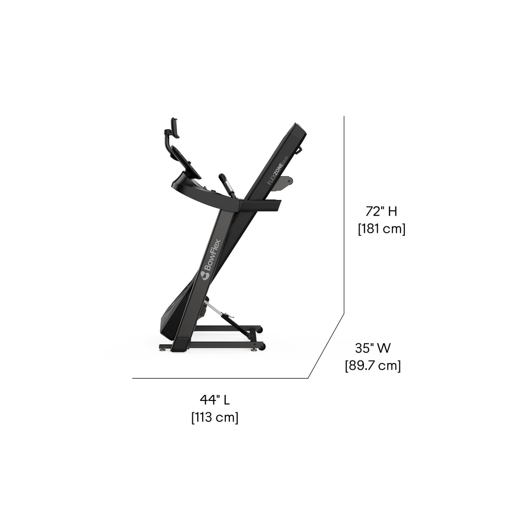 Folding treadmill with 20 km/h, 15% incline, speakers and fan - view 5
