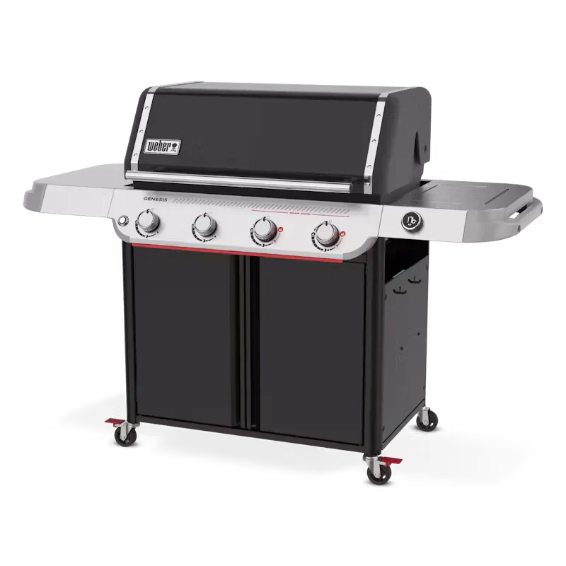 Four-Burner Gas Barbecue with Sear Zone and Digital Thermometer