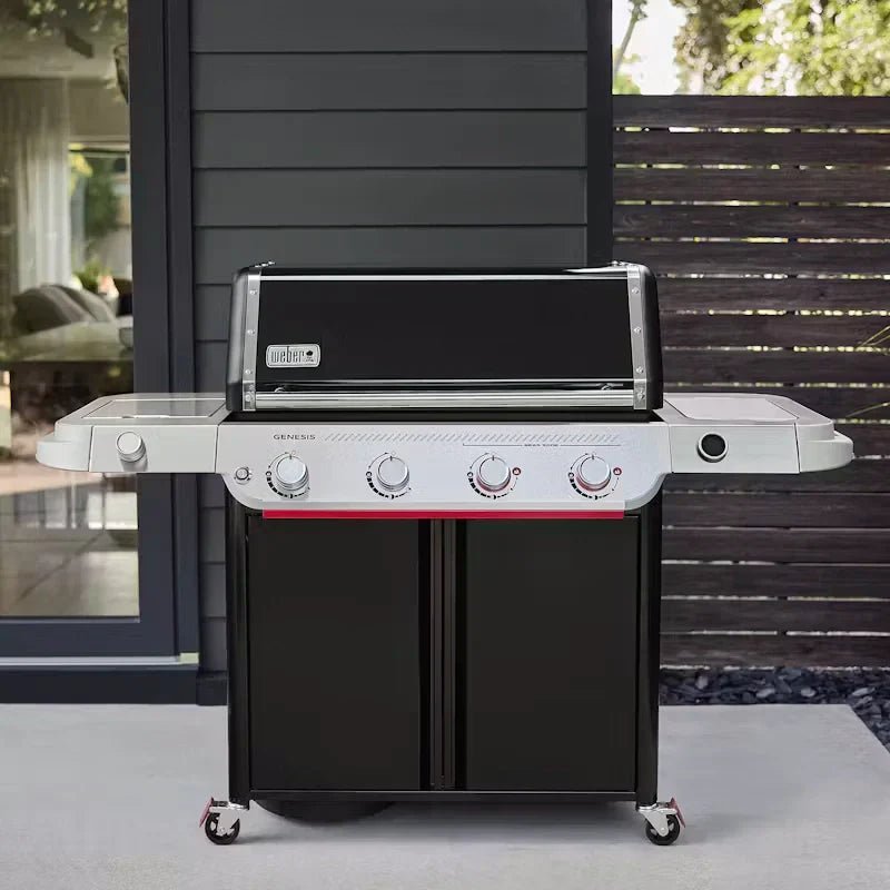 Four-Burner Gas Barbecue with Side Burner and Digital Thermometer - view 8
