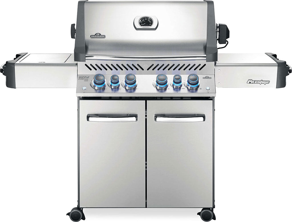 Four-Burner Propane Gas Barbecue 80,000 BTU with Rotisserie Kit - view 2