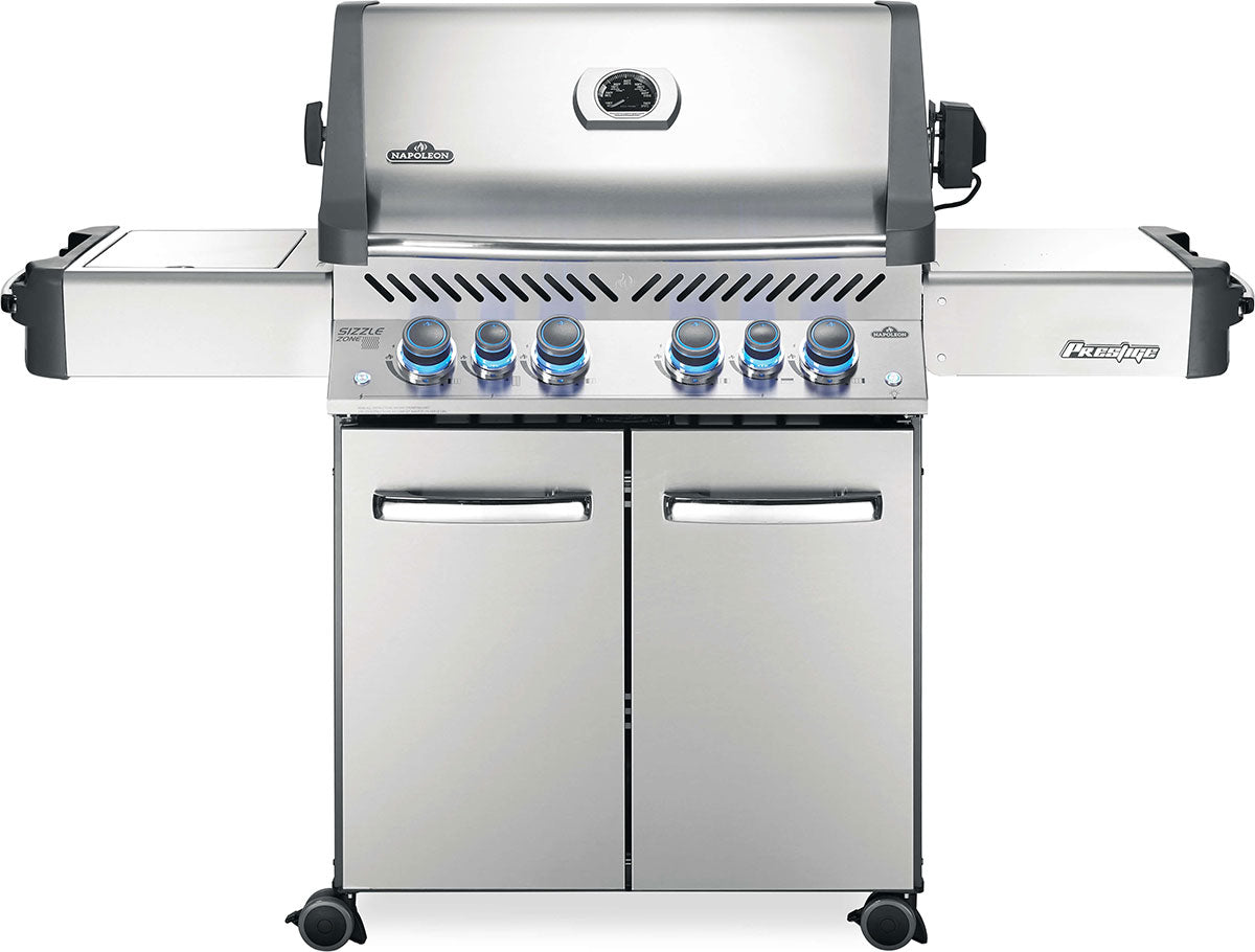Four-Burner Propane Gas Barbecue 80,000 BTU with Rotisserie Kit - view 2