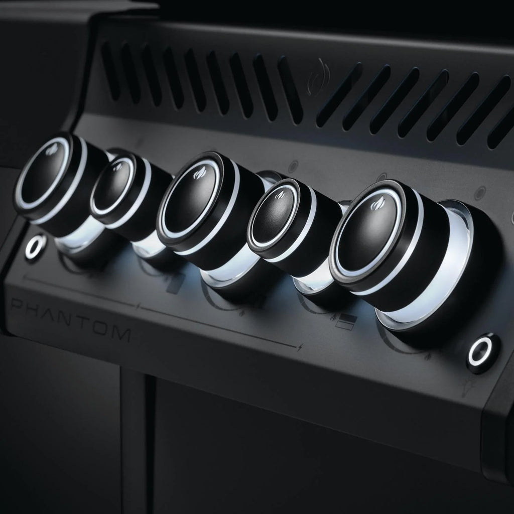 Four-Burner Propane Gas Barbecue with Infrared Side Burner - Matte Black - image 2