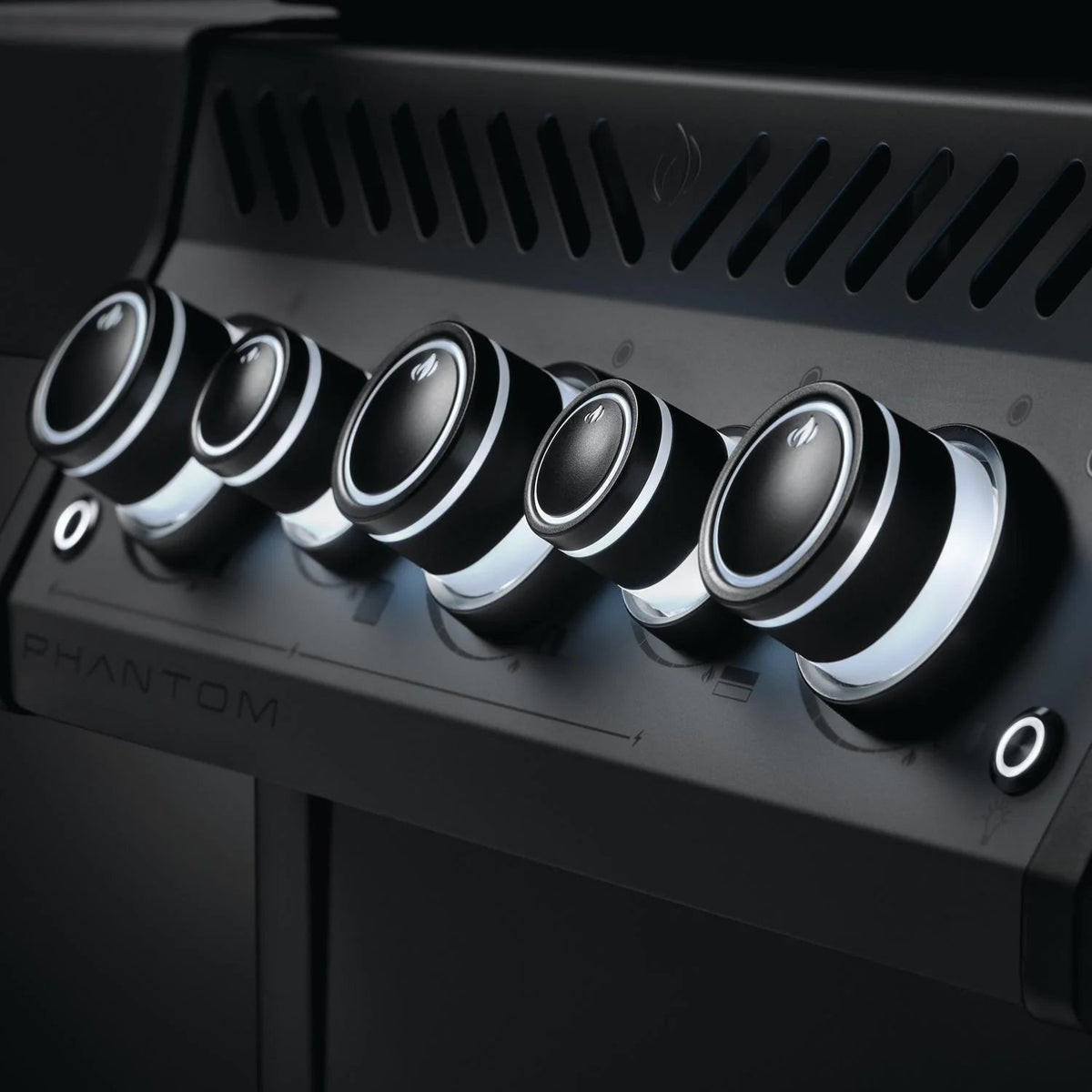 Four-Burner Propane Gas Barbecue with Infrared Side Burner - Matte Black - image 2