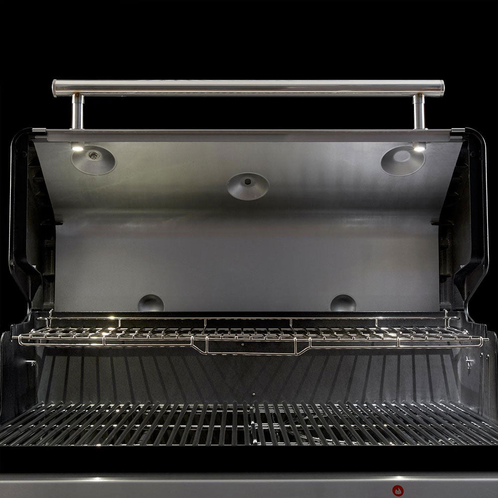 Four-Burner Smart Gas Barbecue with Side Burner and App Connectivity - view 3