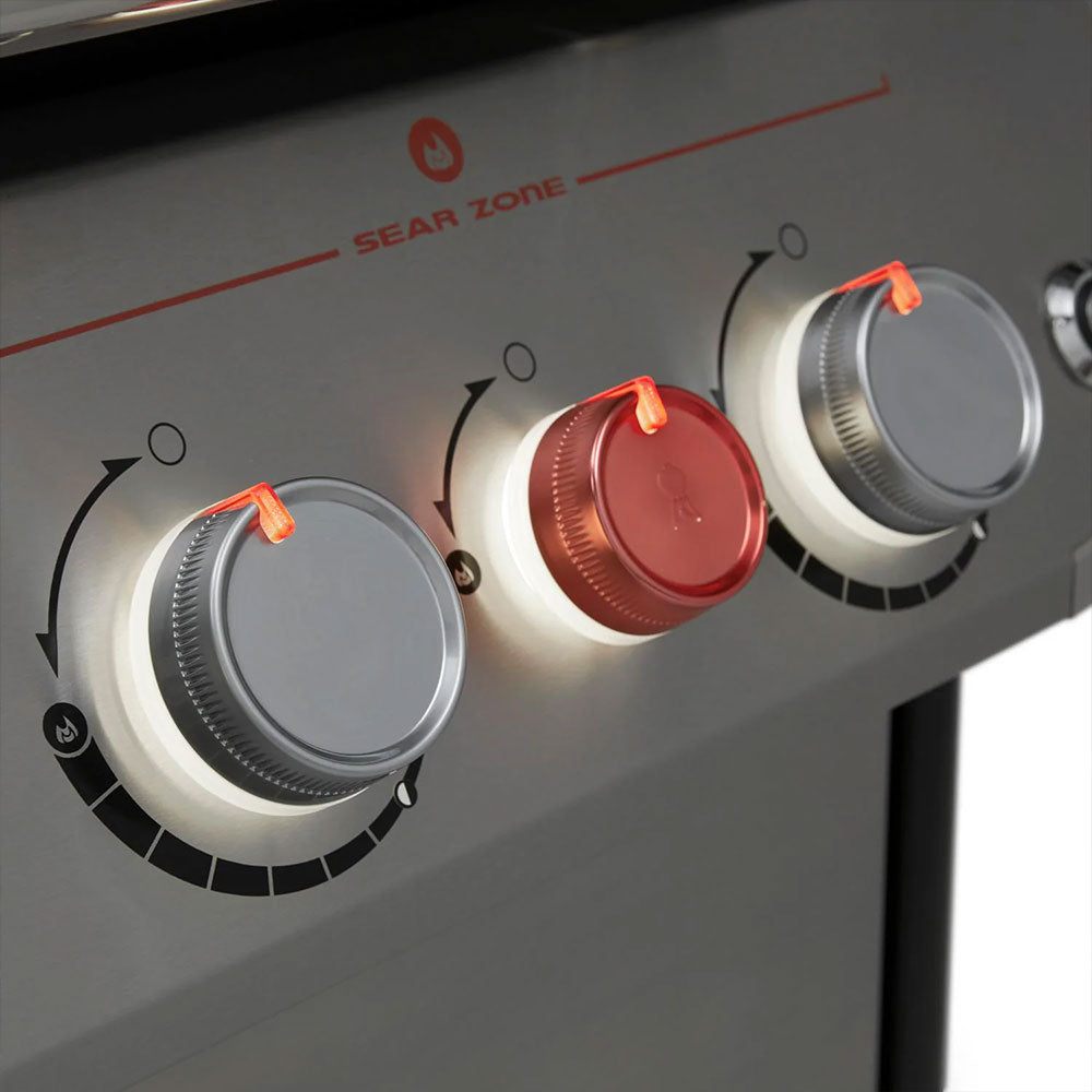 Four-Burner Smart Gas Barbecue with Side Burner and App Connectivity - view 8