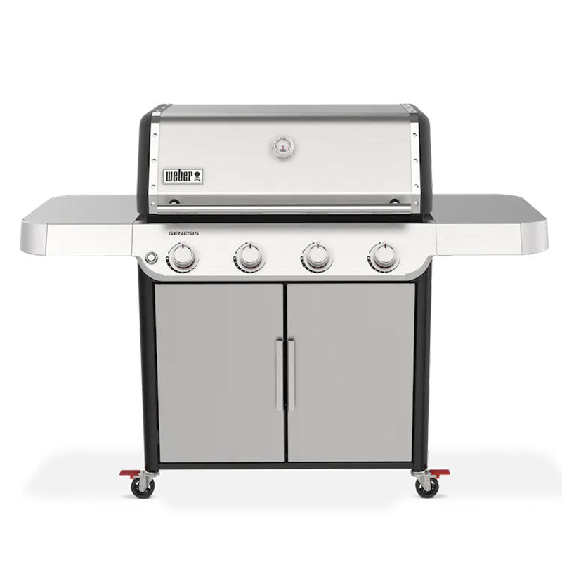 Four-Burner Stainless Steel Propane Gas Barbecue with Flavour Bars