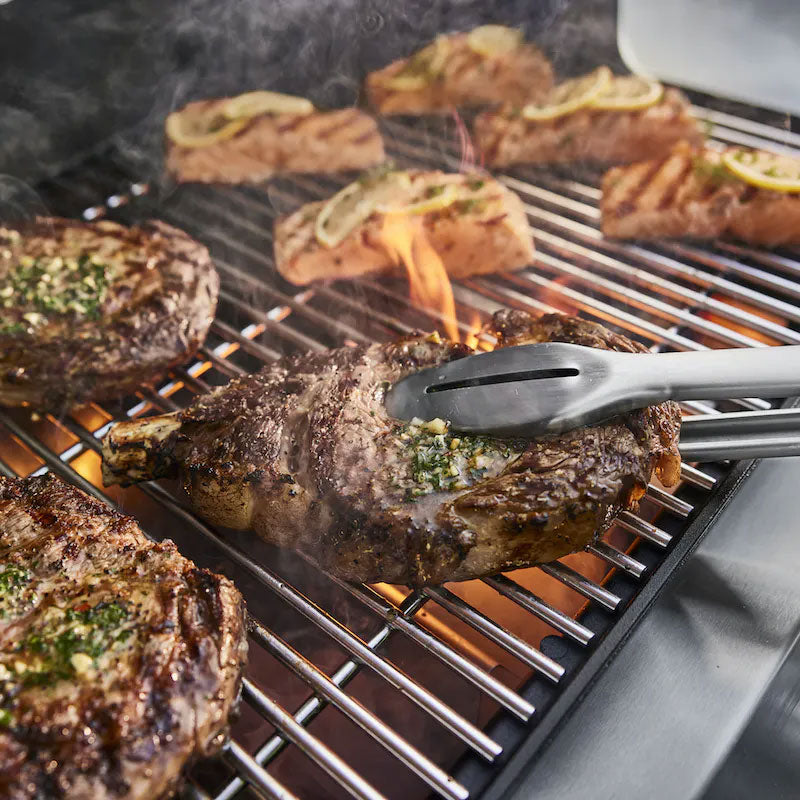 Four-Burner Stainless Steel Propane Gas Barbecue with Flavour Bars - view 3