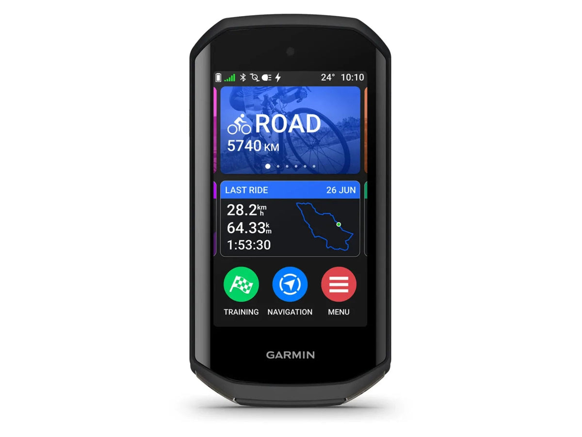 GPS bike computer bundle with 3.5 inch touchscreen and three sensors - view 3