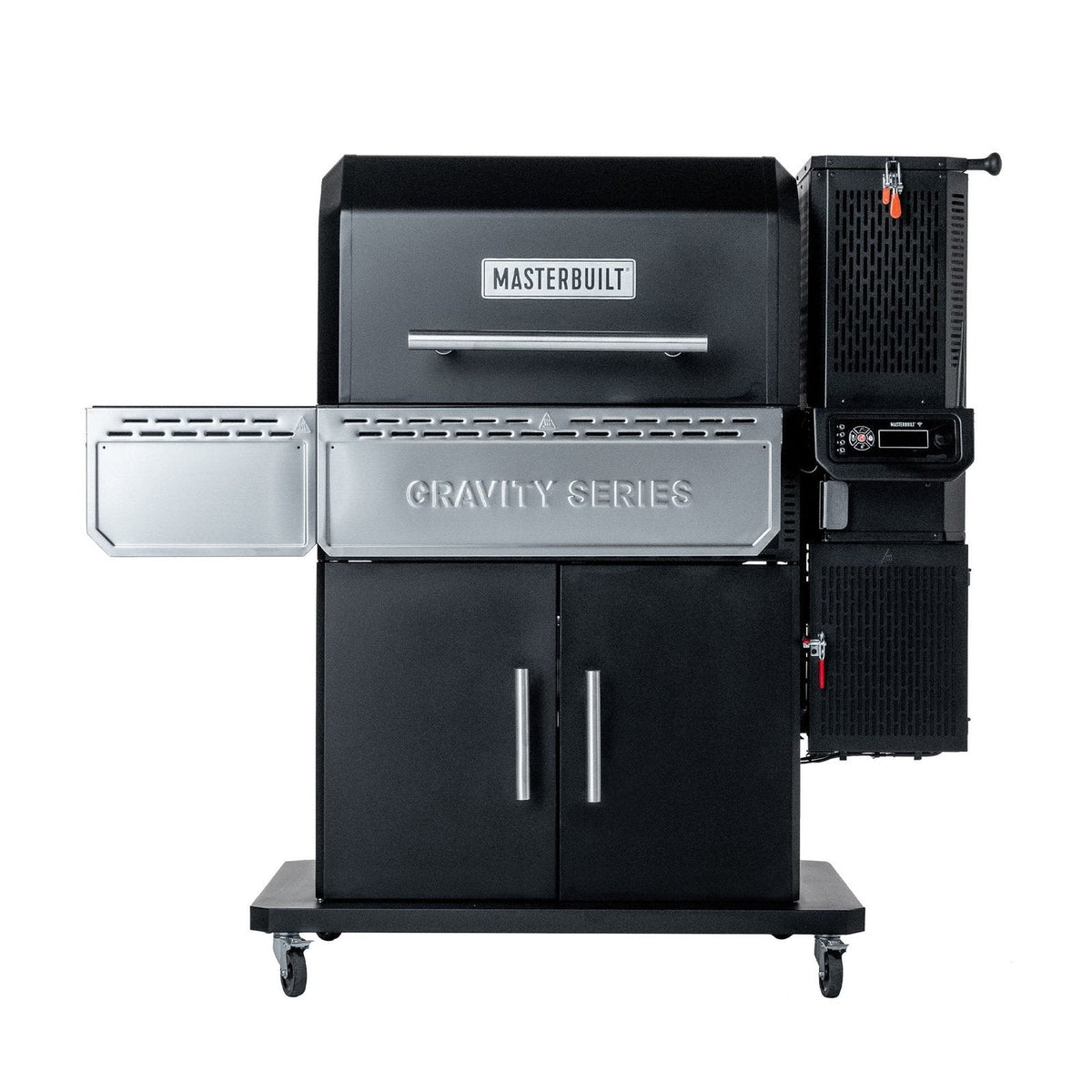 Gravity-Fed Charcoal BBQ and Smoker with Wi-Fi Control 7,419 sq cm - image 1