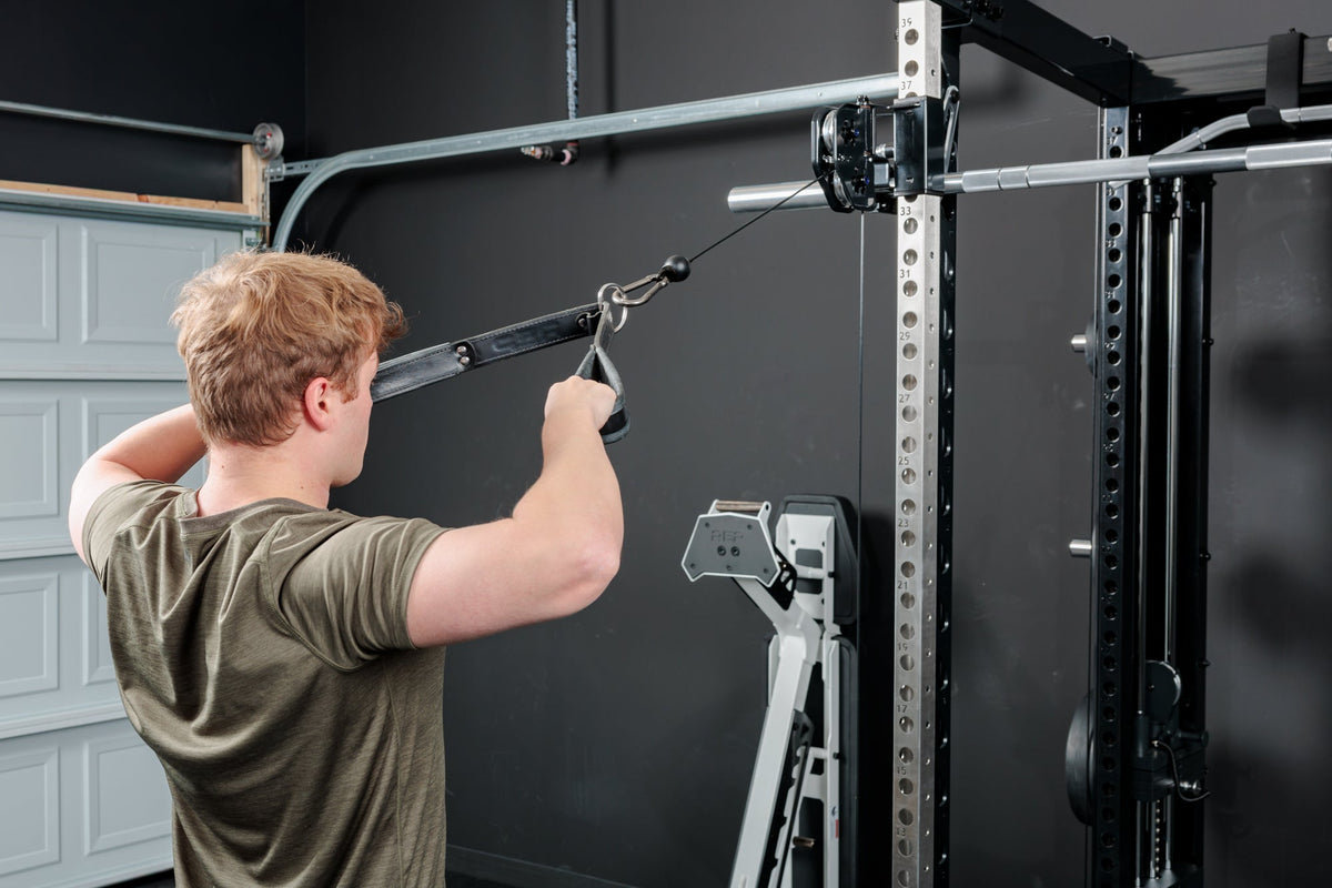 Home gym equipment package for garage full-body training - view 33