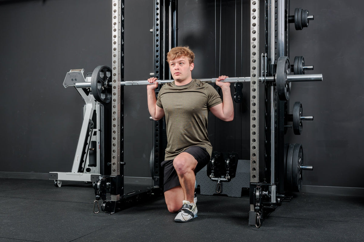 Home gym equipment package for garage full-body training - view 51
